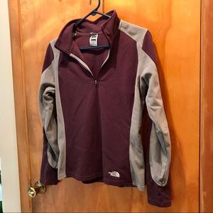 Women’s North Face TKA 100 3/4 zip Sweatshirt